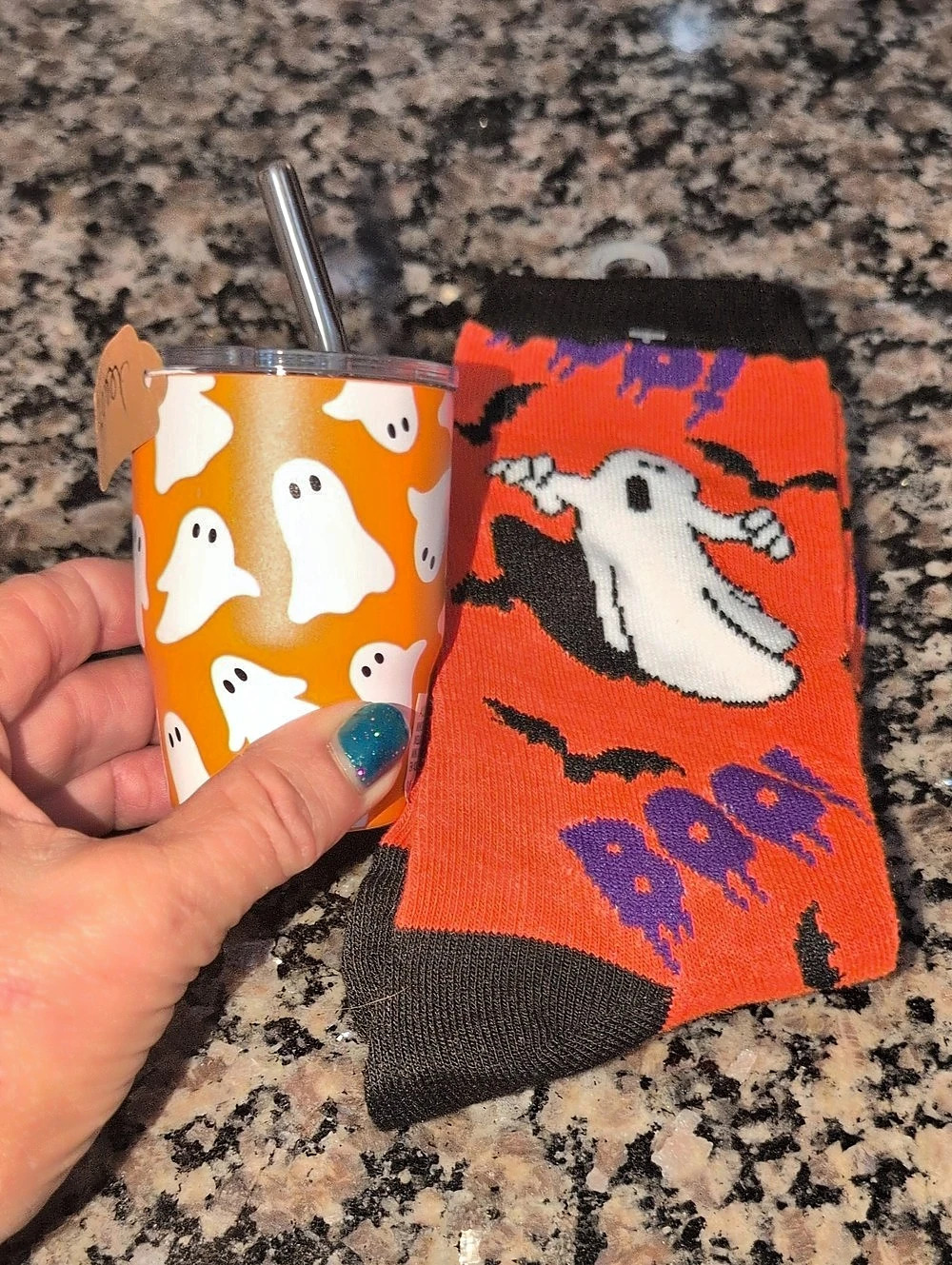 Ashland Mini Stainless Steel Insulated Tumbler And Halloween Socks!